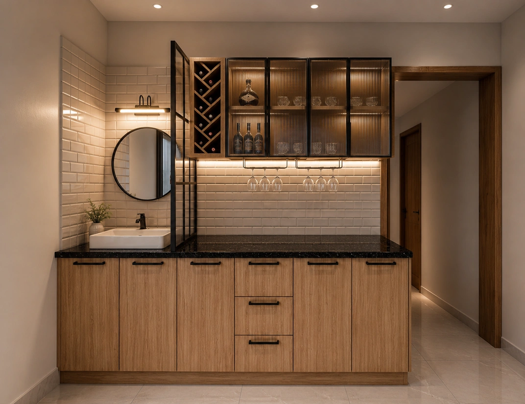 Prestige Valley Crest apartment interior by Decor Indoors
